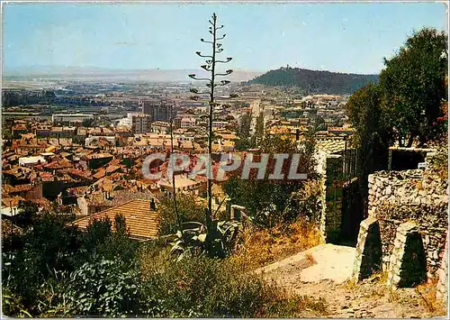 Cartes postales moderne Hyeres les Palmiers Vue generale de la vieille ville