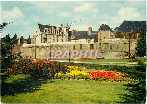 Moderne Karte Nantes (Loire Atalntique) Chateau des Ducs de Bretagne