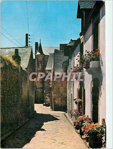 Moderne Karte La Cote d'Amour Guerande Vieille rues