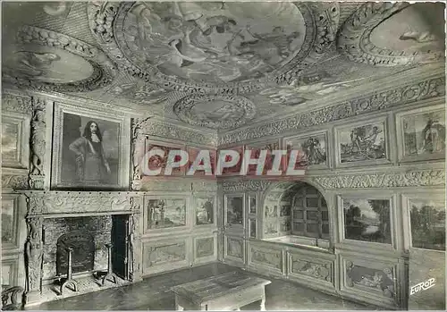 Cartes postales moderne Chateau de la Roche Courbon Salle de peinture (XVIIe s)
