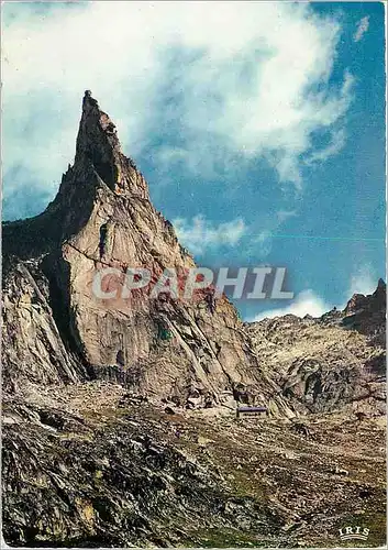 Cartes postales moderne Oisans La Dibona (3130 m) et le refuge du Soreiller (2720 m)