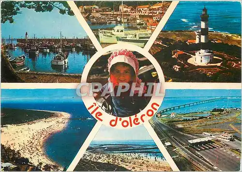 Cartes postales moderne Ile d'Oleron (Ch Mme) La cotiniere Saint Trojan le phare de Chassiron Boyardville