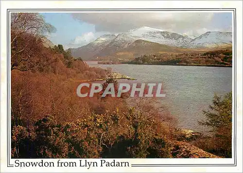 Cartes postales moderne Snowdon Froùm Liyn Padarn