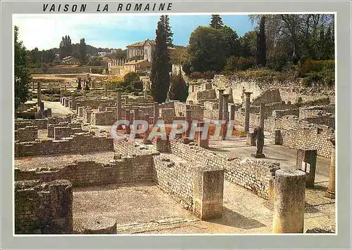 Moderne Karte Vaison la Romane (Vaucluse) Quartier de la Villasse