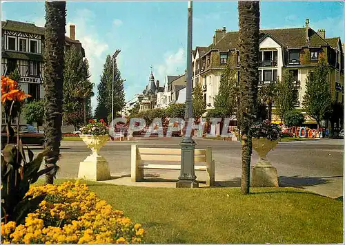 Cartes postales moderne La Baule (Loire Atl) Les Pins (L  Atl) La Plus belle plage d'Europe la Place des Palmiers