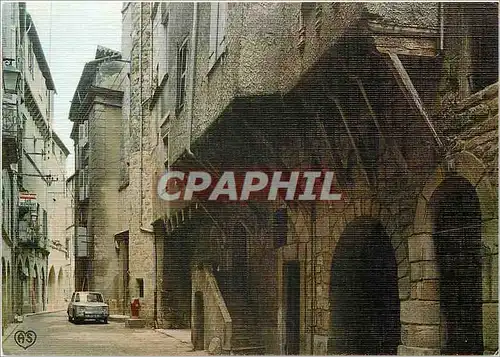 Cartes postales moderne Figeac (Lot) Rue Seguier