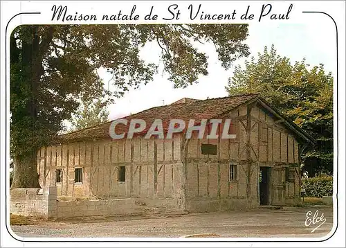 Cartes postales moderne Les Landes Maison natale de St Vincent de Paul