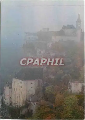 Cartes postales moderne Vallee de l'Aizou Rocamadour (Lot) Ancienne ville Forte Celebre depuis le Moyen Age