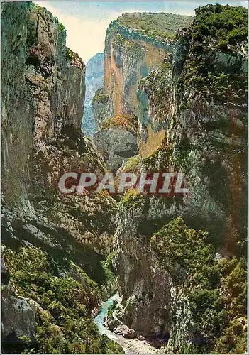 Cartes postales moderne Les Gorges Pittoresques du Verdon Le point Sublime Entree du Couloir de Samson