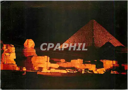 Moderne Karte Giza Sound and Light at the Pyramids of Giza