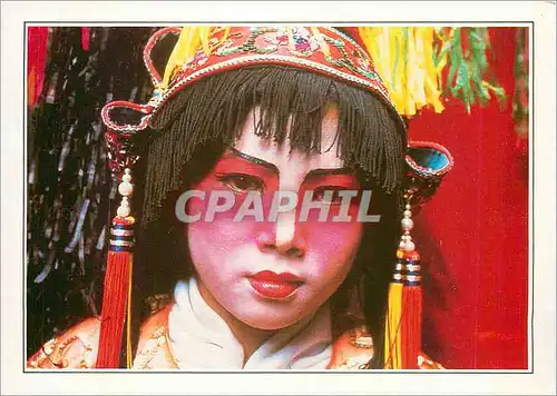 Cartes postales moderne Singapour Actrice chinoise