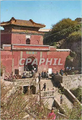 Moderne Karte South Gate to Heaven Mt Taishan