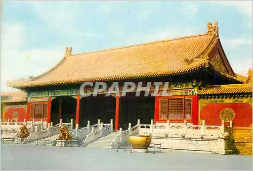 Moderne Karte Chien Ching Men (Gate of Heavenly Purity) was built in the Ming dynasty and rebuilt in 1655