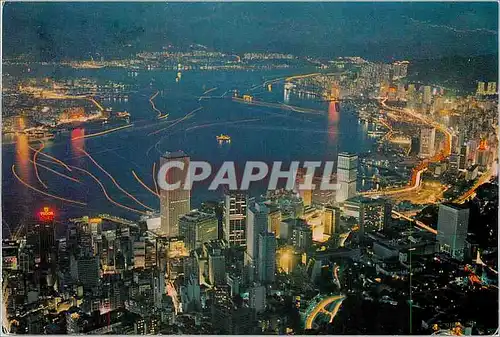 Cartes postales moderne an Evening view towards to the Victoria Bay