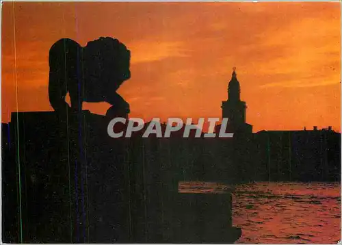 Cartes postales moderne Russie Leningrad Lion