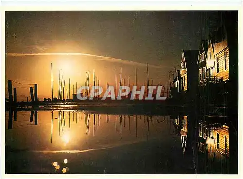 Cartes postales moderne Sunset Marken Holland 1980