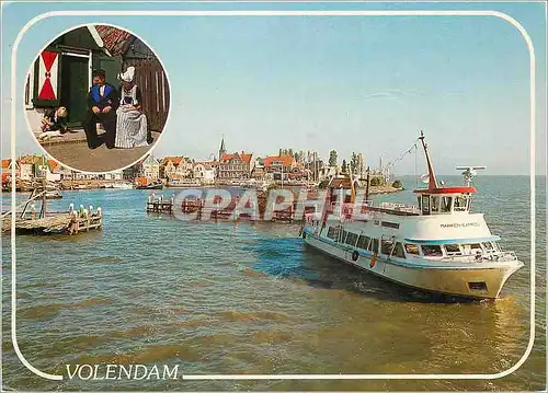 Cartes postales moderne Volendam Holland Bateau