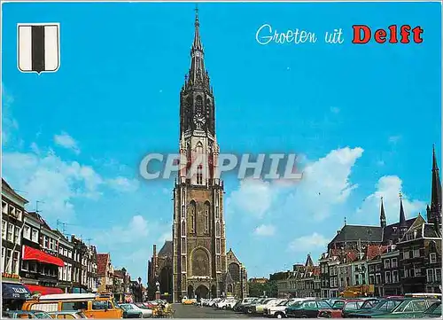 Cartes postales moderne Holland Groeten uit Delft