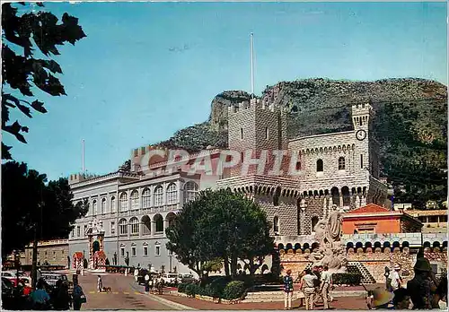 Cartes postales moderne Reflets de la cote d'Azur Principaute de Monaco Le palais Princier