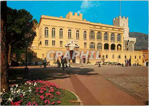 Cartes postales moderne Images et Lumieres de France Monaco Monte Carlo Le Palais de Face