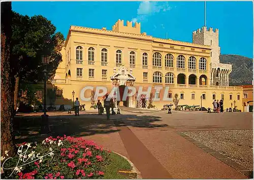 Moderne Karte Images et Lumieres de France Monaco Monte Carlo Le Palais de Face