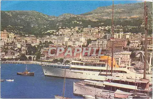 Cartes postales moderne Monaco (Principaute) le Port Bateau