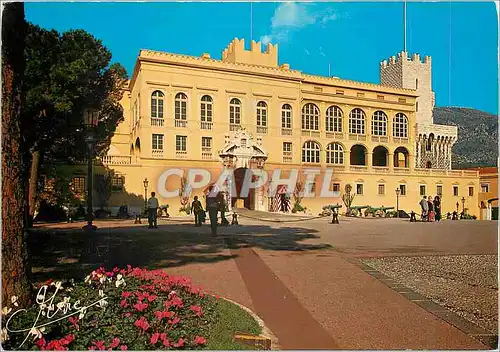Cartes postales moderne Monaco Monte Carlo Le Palais de Face
