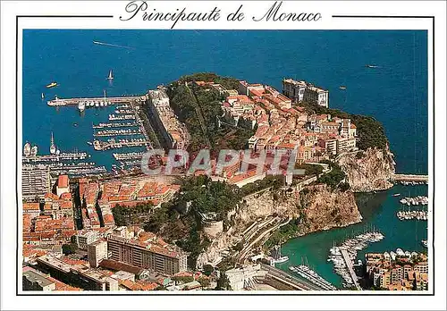 Cartes postales moderne Le Rocher de Monaco