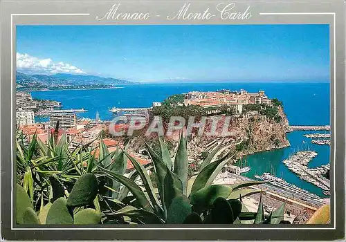 Cartes postales moderne Monaco le Rocher