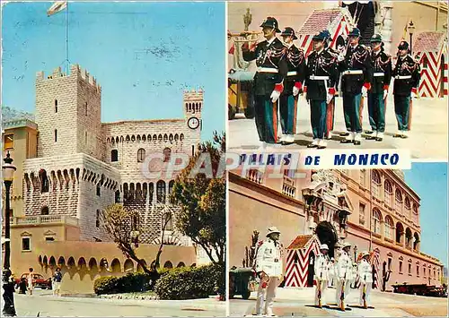 Cartes postales moderne Palais de Monaco Militaria