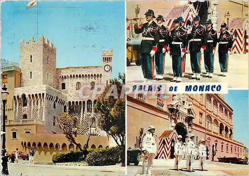 Moderne Karte Palais de Monaco Militaria