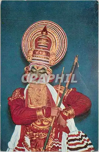 Cartes postales moderne a Typical Kathakali Dancer From Kerala