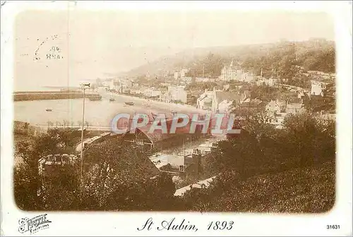 Cartes postales moderne St Aubin 1893