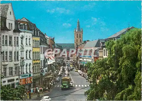 Cartes postales moderne Trier Simeonstrasse Blick von der Porta Negra