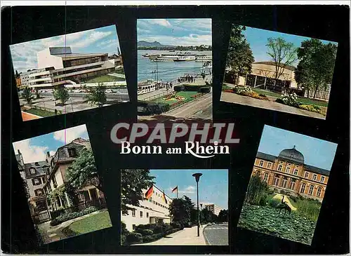 Cartes postales moderne Bonn am Rhein Theatre Rheinansicht Beethovenhalle