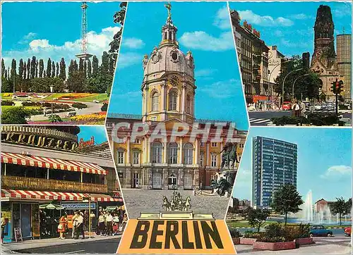 Cartes postales moderne Berlin Funklurm Kaiser Wilhelm
