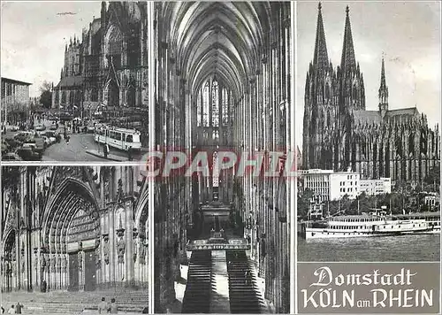 Cartes postales moderne Kolm am Rhein Dom Rheinansicht