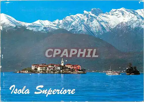 Cartes postales moderne Isola Superiore Lac Majeur