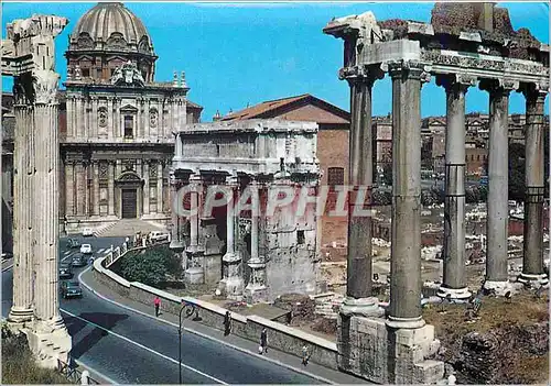 Cartes postales moderne Roma Forum Romain Arc de Septime Severe