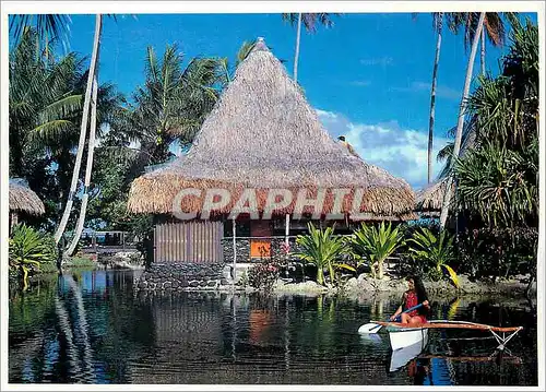 Moderne Karte Bali Hai Huahine Bungalow sur le lac