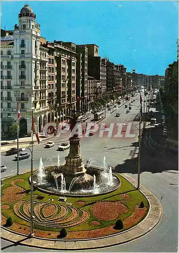 Cartes postales moderne Zaragola Promenade de la independencia