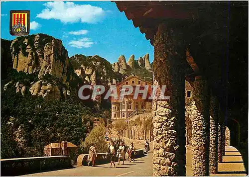 Cartes postales moderne Montserrat Abside du Basilique