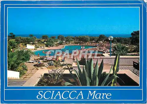 Cartes postales moderne Sciacca (AG) Piscine Hotel Alicudi