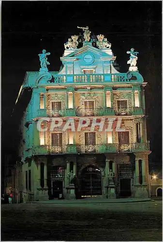 Cartes postales moderne Fachada del Ayuramiento Pamplona Navarra