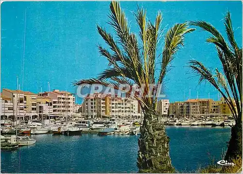 Cartes postales moderne Le Cap d'Agde (Herault) Les ports