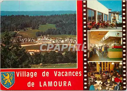 Moderne Karte Village de Vacances de lamoura La Combe du Lac Septmoncel