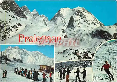 Cartes postales moderne Pralognan la Vanoise (Savoie) alt de 1410 a 2265 m