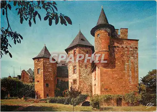 Cartes postales moderne En correze Collonges la Rouge Chateau de Vassinhac