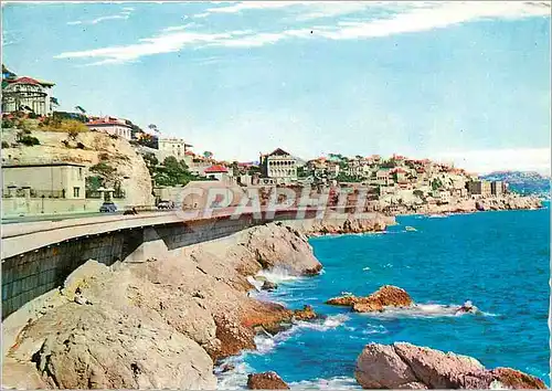 Cartes postales moderne Marseille (B du R) La Corniche