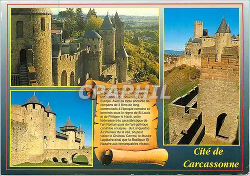 Cartes postales moderne Cite de Carcassonne (Aude)